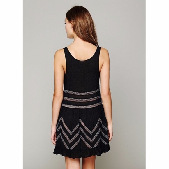 Free People Voile and Lace Trapeze Slip Dress XS - Picture 2 of 4